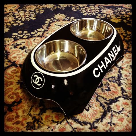 buy chanel dog bowl